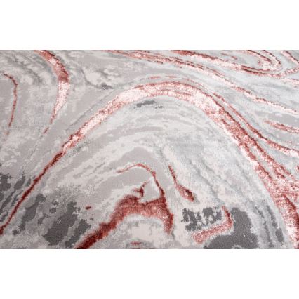 Paklājs STONE 80x140 cm rozā/pelēks