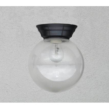 Āra griestu lampa NADIR 1xE27/15W/230V IP44 caurspīdīga