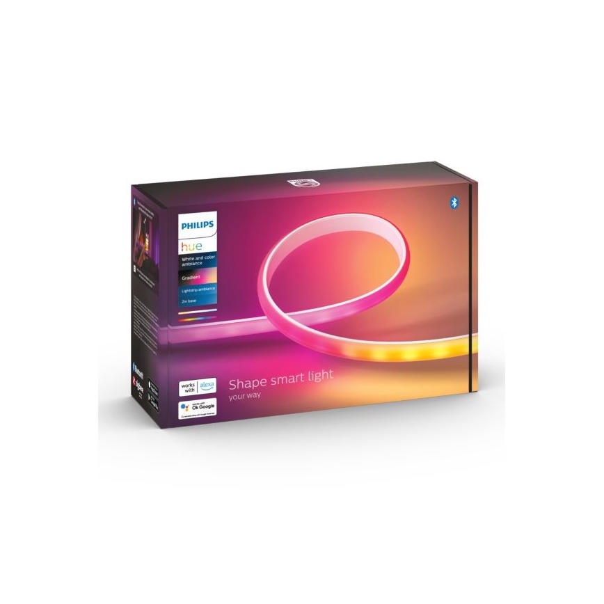 Pamata komplekts - LED RGBW Aptumšojama josla Philips Hue WHITE AND COLOR AMBIANCE LED/20W/230V 2 m
