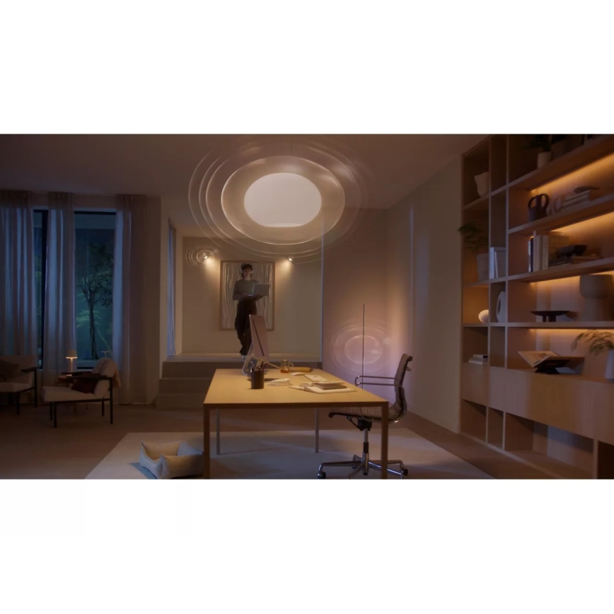Pamata komplekts Philips Hue WHITE AND COLOR AMBIANCE 2xE27/8,1W 1000-20000K  + savienojuma ierīce