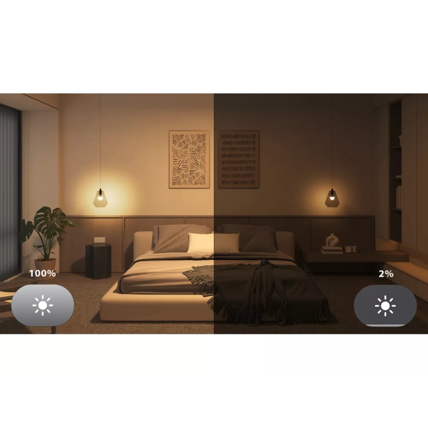 Sākuma komplekts Philips Hue White And Color Ambiance Essential 2xE27/8W/230V 2200-6500K + savienojuma ierīce
