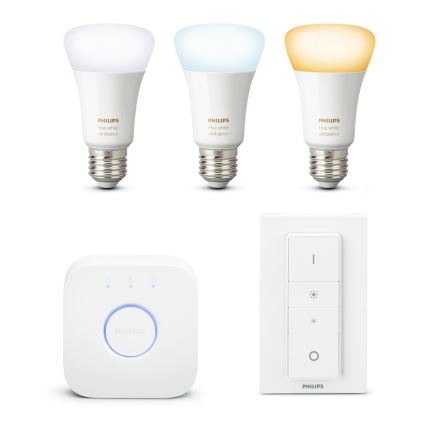 Pamata komplekts Philips Hue WHITE AMBIANCE 3xE27/9,5W/230V