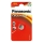 Panasonic - 1 gab. Sārmu pogas tipa baterija LR44 1,5V 120 mAh