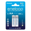 Panasonic - 2 gab. Uzlādējama baterija AA Eneloop 2000 mAh