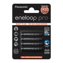 Panasonic Eneloop Pro BK-4HCDE/4BP - 4gab uzlādējama baterija AAA Eneloop Pro NiMH/1