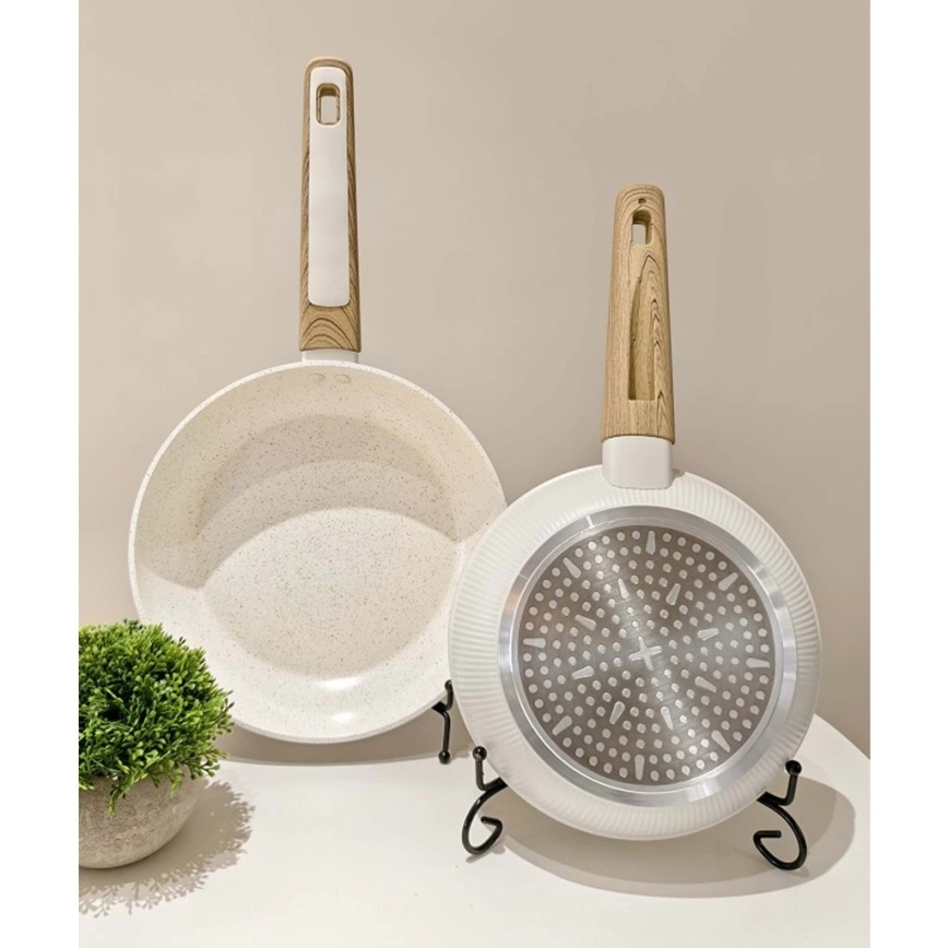 Panna BIANCO 24 cm krēmkrāsaina/brūna