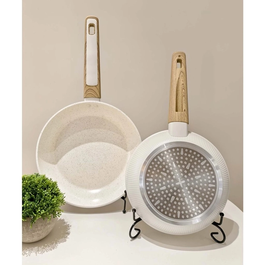 Panna BIANCO 28 cm krēmkrāsaina/brūna