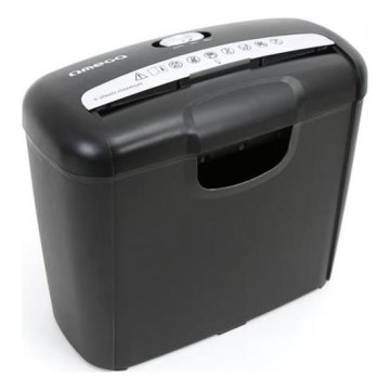 Papīra smalcinātājs A4, tilpums 10 l, 230 V, melns