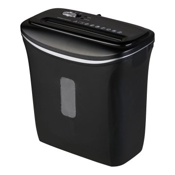 Papīra smalcinātājs A4, tilpums 12 l, 230 V, melns