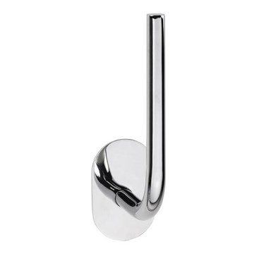 Papīra turētājs 4,5x18 cm, no nerūsējošā tērauda / sudraba