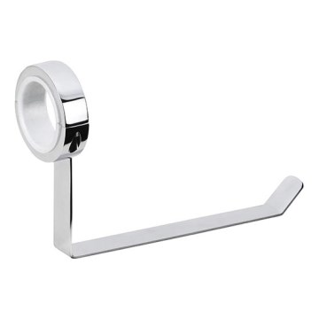 Papīra turētājs 4,7x9,6 cm nerūsējošā tērauda/sudraba