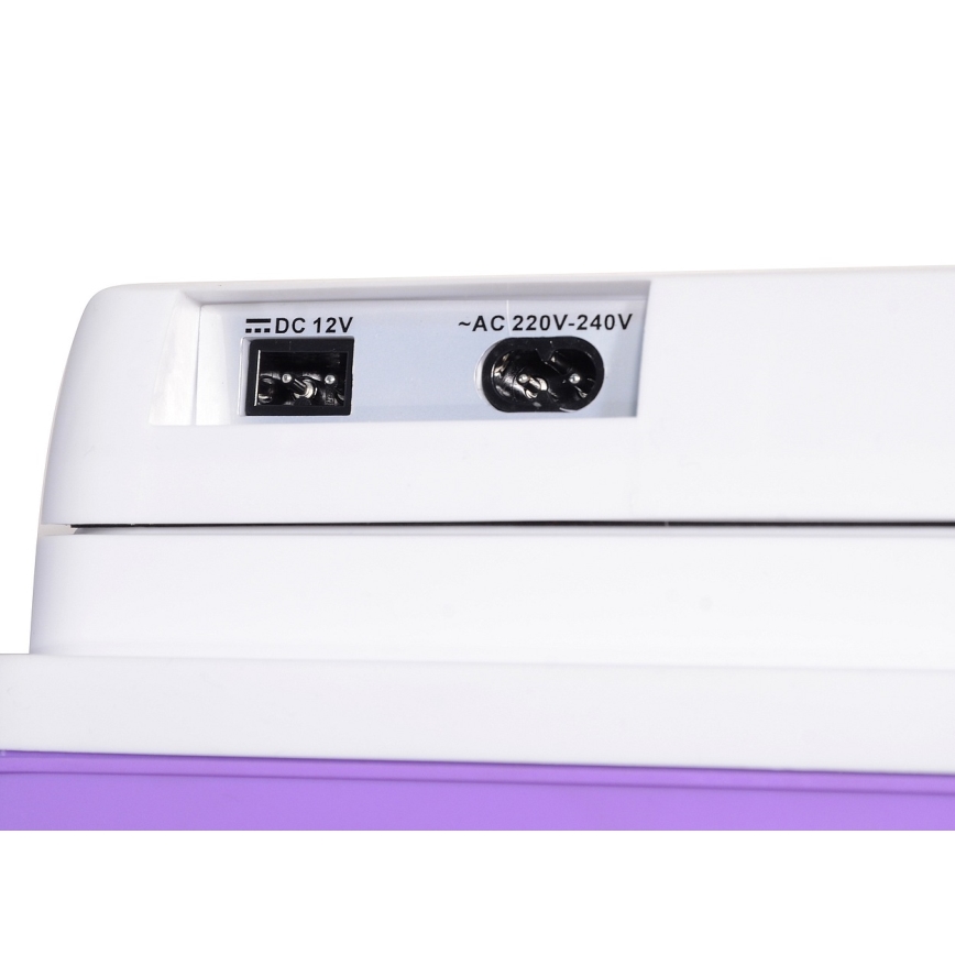 Pārnēsājama aukstuma kaste 23 l 55W/12V/230V violeta/balta