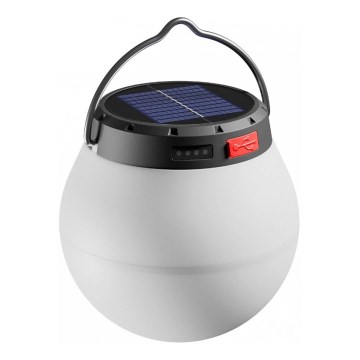 Pārnēsājama LED lampa ar regulējamu spilgtumu un saules uzlādi LUMINA ORB LED/5V 800 mAh