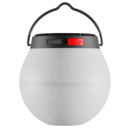 Pārnēsājama LED lampa ar regulējamu spilgtumu un saules uzlādi LUMINA ORB LED/5V 800 mAh