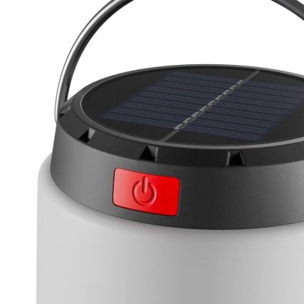 Pārnēsājama LED lampa ar regulējamu spilgtumu un saules uzlādi LUMINA TUBO LED/5V 800 mAh