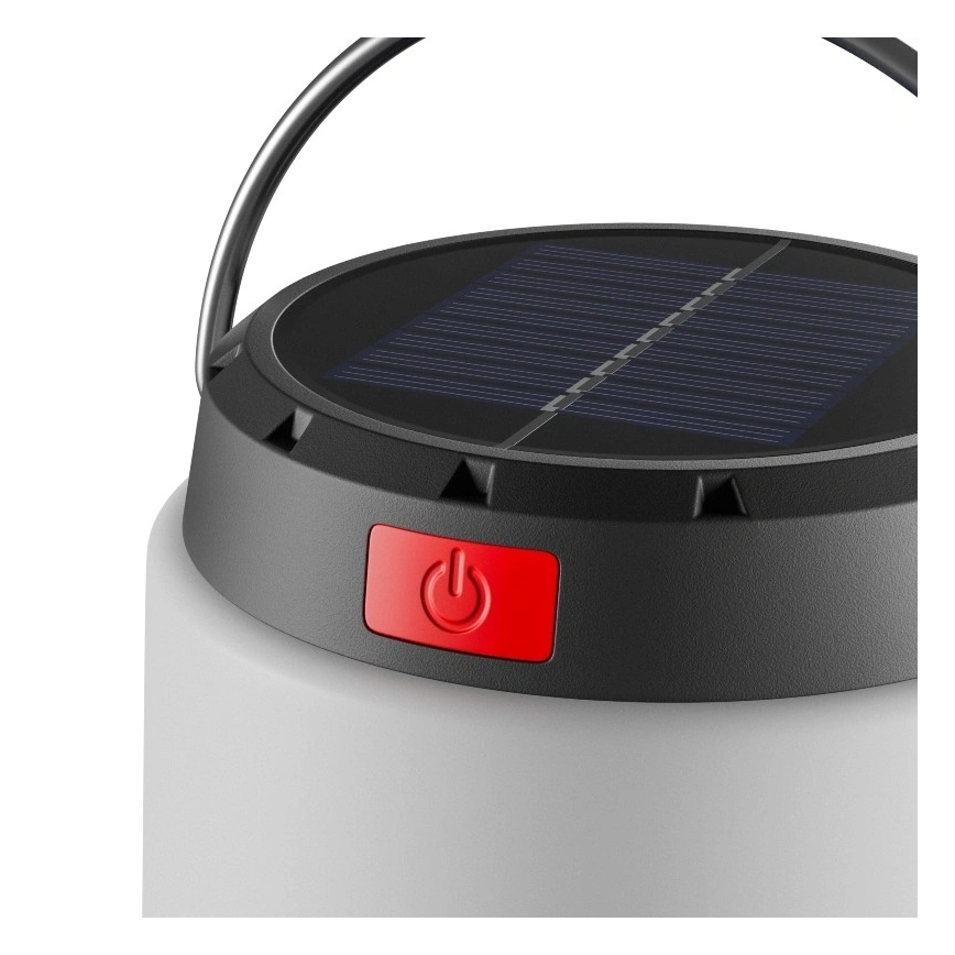 Pārnēsājama LED lampa ar regulējamu spilgtumu un saules uzlādi LUMINA TUBO LED/5V 800 mAh