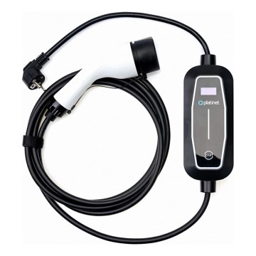 Pārnēsājama uzlādes stacija elektromobiļiem EV/PHEV AC Type 2 16A/265V 3,6kW IP55 5 m