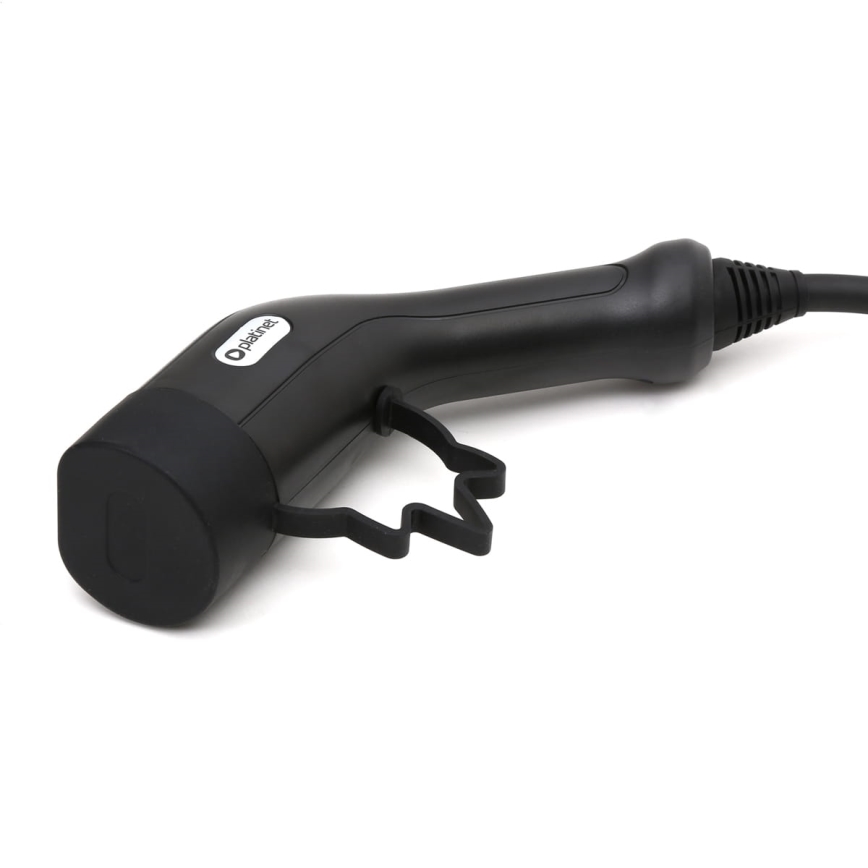 Portatīvā ceļojuma uzlādes stacija elektromobiļiem EV/PHEV, AC Type 2, 32 A/400 V, 22 kW, IP55, 5 m kabelis + adapters 230 V, 3,7 kW + uzglabāšanas soma