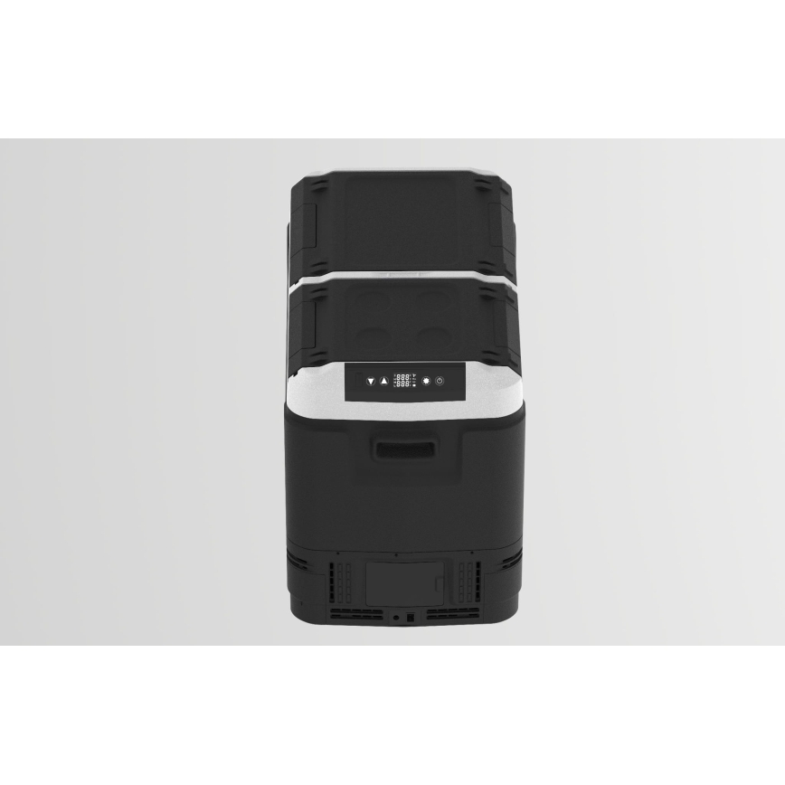 Pārnēsājamais autoledusskapis 60 l 230V/12V/24V/230V pelēks