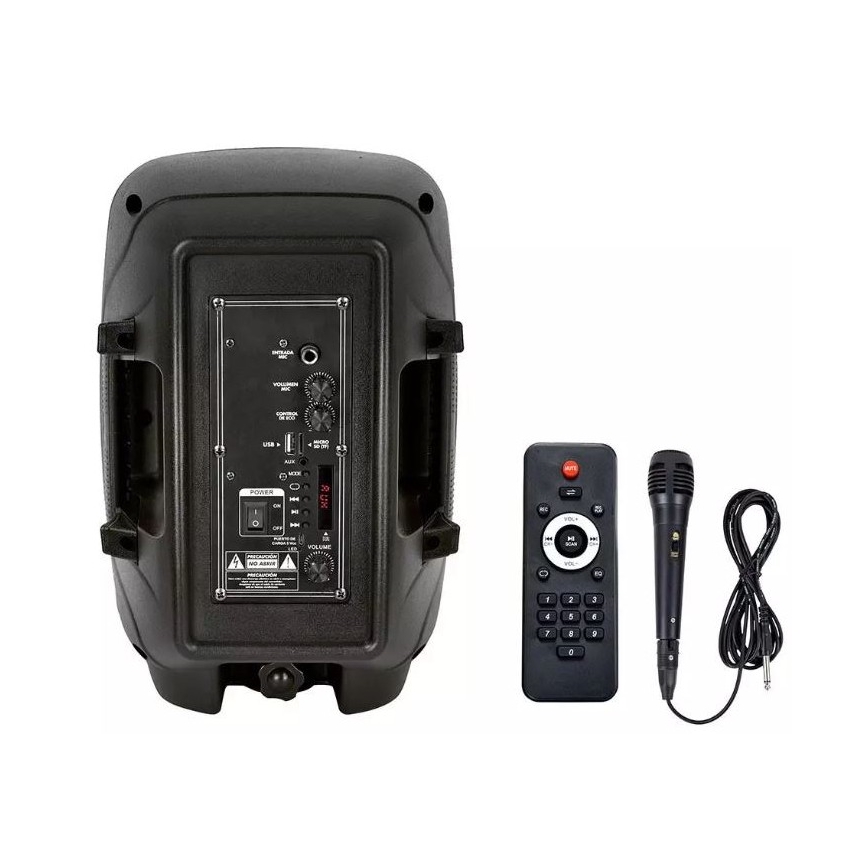 Pārnēsājams Bluetooth skaļrunis ar mikrofonu 15W/3,7V LED RGB + TP