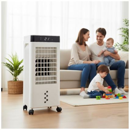 Pārnēsājams gaisa dzesētājs VIENTO COOL 65W/230V balts + tālvadības pults