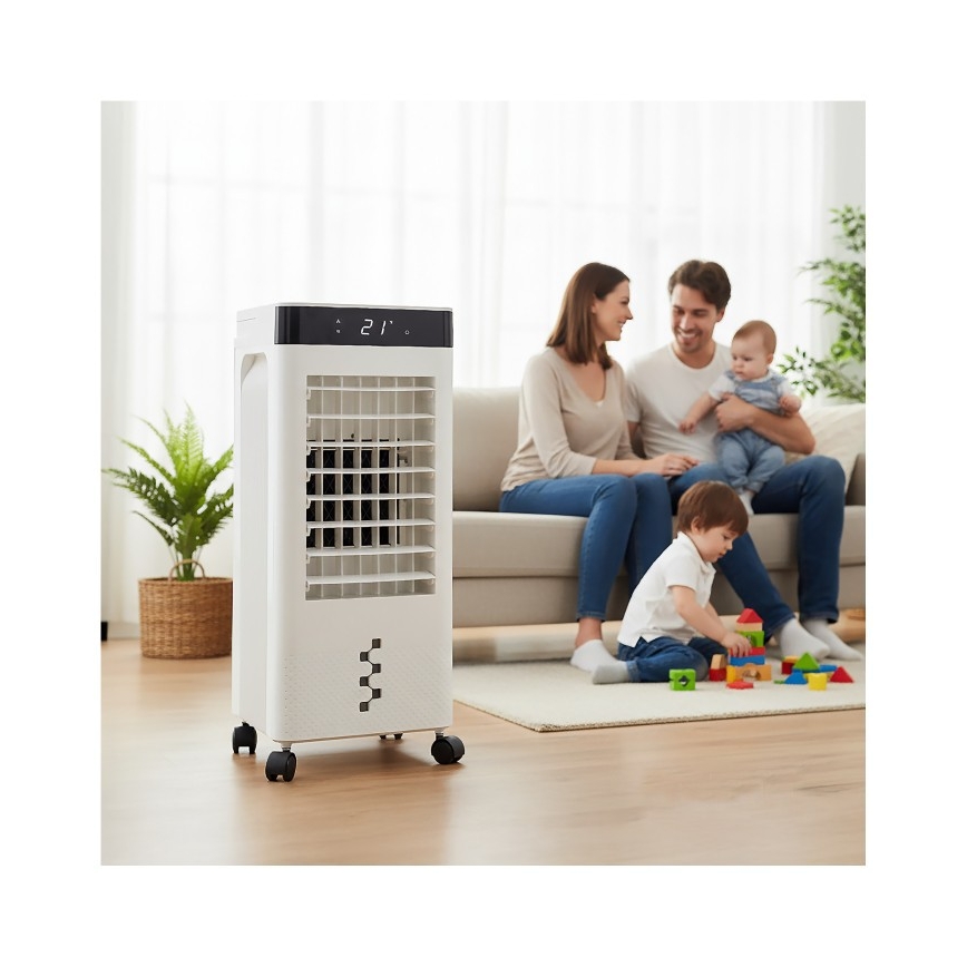 Pārnēsājams gaisa dzesētājs VIENTO COOL 65W/230V balts + tālvadības pults