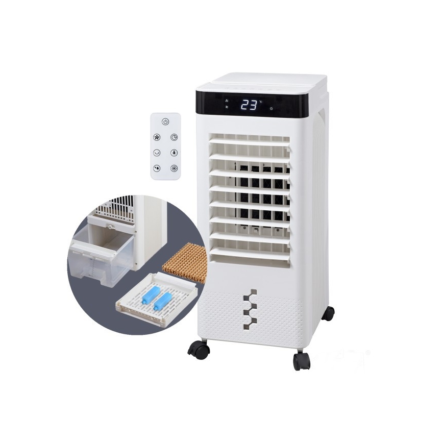 Pārnēsājams gaisa dzesētājs VIENTO COOL 65W/230V balts + tālvadības pults