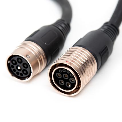 Pārnēsājams lādētājs elektromobiļiem ar 4 adapteri Tips 2 32A/480V 22kW 7m IP67