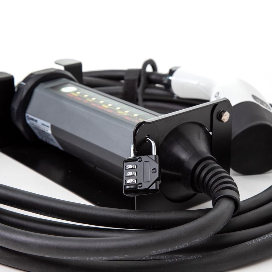 Pārnēsājams lādētājs elektromobiļiem ar 4 adapteri Tips 2 32A/480V 22kW 7m IP67