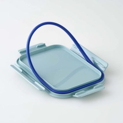 Pārtikas trauks CLASSIC PLUS 1,65 l zils/caurspīdīgs