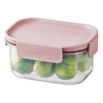 Pārtikas trauks CLASSIC PLUS 385 ml rozā/caurspīdīgs