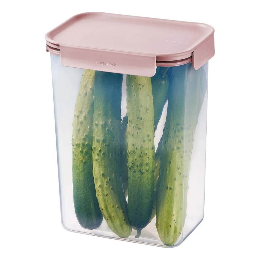 Pārtikas trauks CLASSIC PLUS, 4 l, rozā/caurspīdīgs