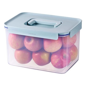 Pārtikas trauks CLASSIC PLUS 6 l zils/caurspīdīgs