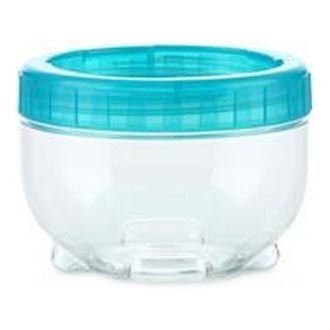 Pārtikas trauks INTERLOCK 0,15 l tirkīza/caurspīdīgs