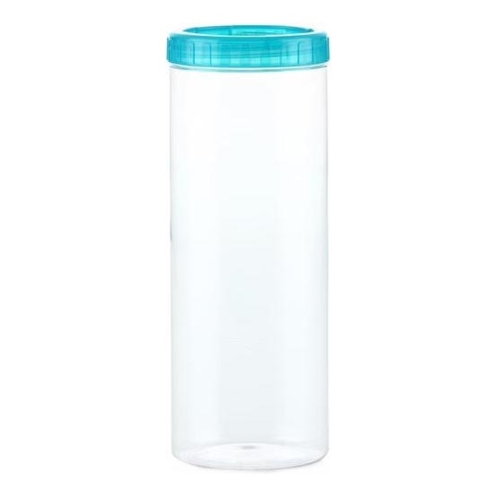 Pārtikas trauks INTERLOCK 1,6 l tirkīza/caurspīdīgs