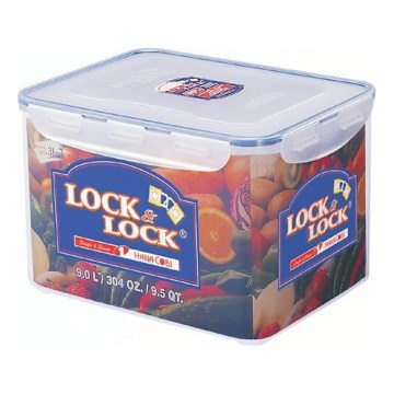 Pārtikas uzglabāšanas trauks 9 l LOCK, zils
