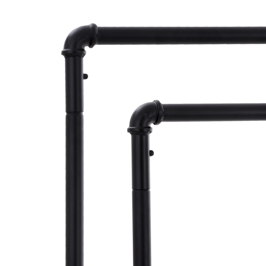 Pārvietojams brīvi stāvošs pakaramais LINEA, melns