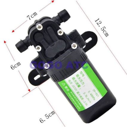 Pašiesūcošais membrānas sūknis 12V 3,5l/min