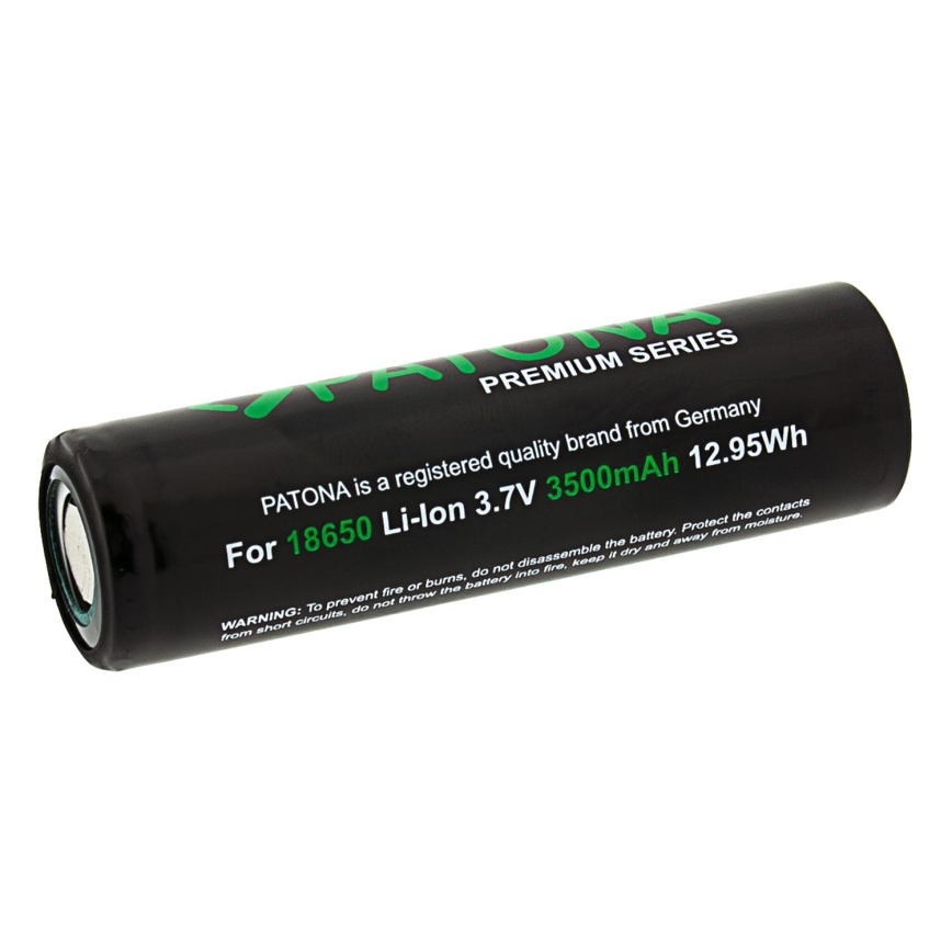 PATONA - Akumulators 18650 Li-ion 3500 mAh PREMIUM 3,7V