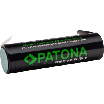 PATONA - Akumulators 18650 Li-lon 3000mAh PREMIUM 3,7V ar slokšņu spailēm lodēšanai