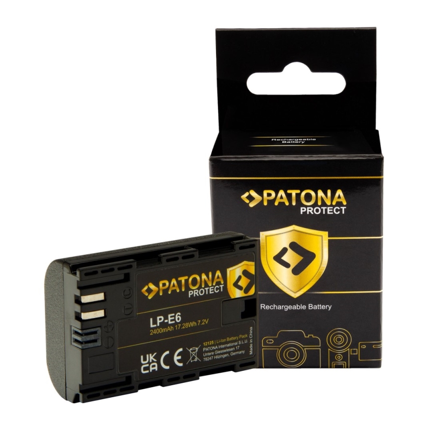 PATONA - Akumulators Canon LP-E6 2400mAh Li-Ion Protect