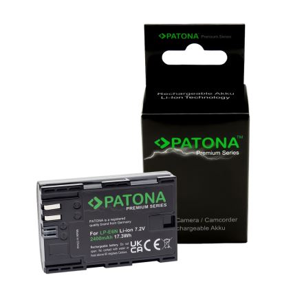 PATONA - Akumulators Canon LP-E6N 2400mAh Li-Ion Premium 80D