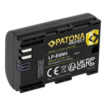 PATONA - Akumulators Canon LP-E6NH 2600mAh Li-Ion Protect EOS R5/R6