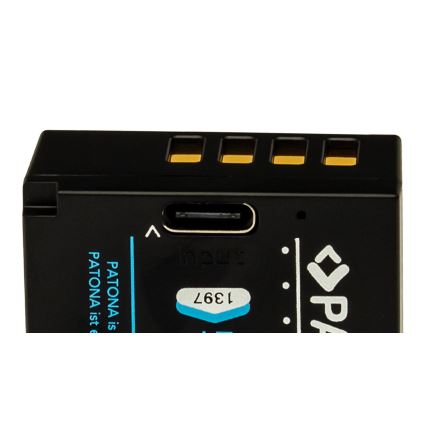 PATONA - Akumulators Fuji NP-W126S 1050mAh Li-Ion Platinum USB-C lādētāju