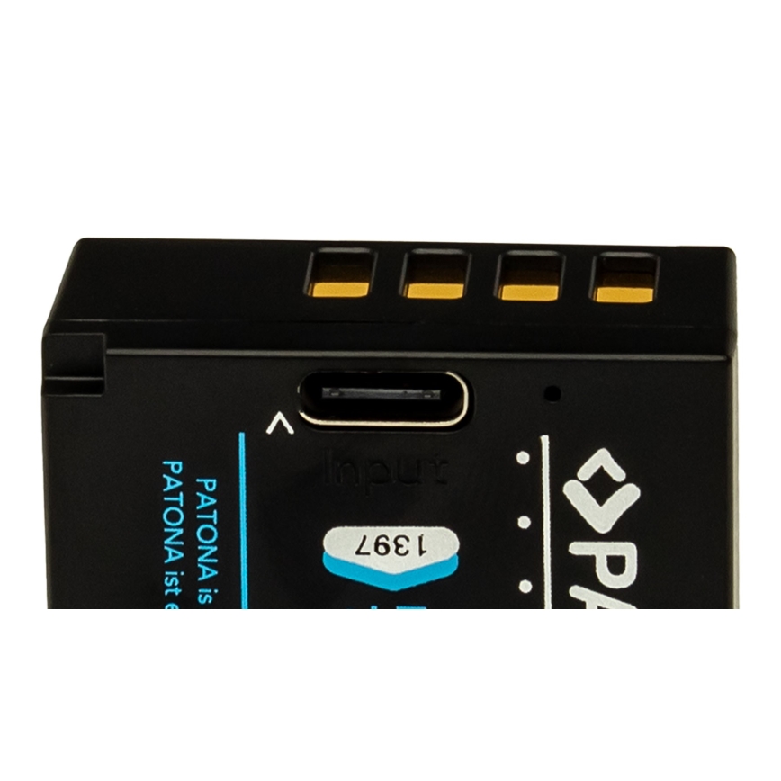 PATONA - Akumulators Fuji NP-W126S 1050mAh Li-Ion Platinum USB-C lādētāju