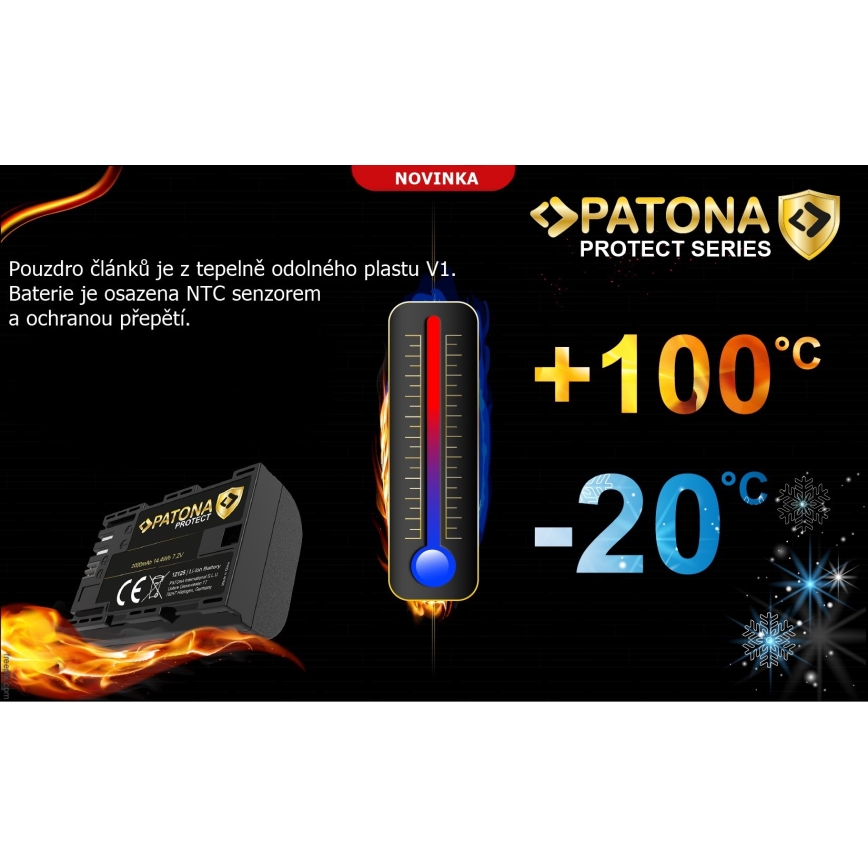 PATONA - Akumulators Fuji NP-W235 2600mAh Li-Ion 7,2V Protect X-T4