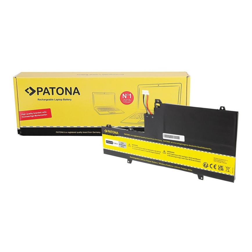 PATONA - Akumulators HP EliteBook x360 1030 G2 4700mAh Li-Pol 11,55V OM03XL