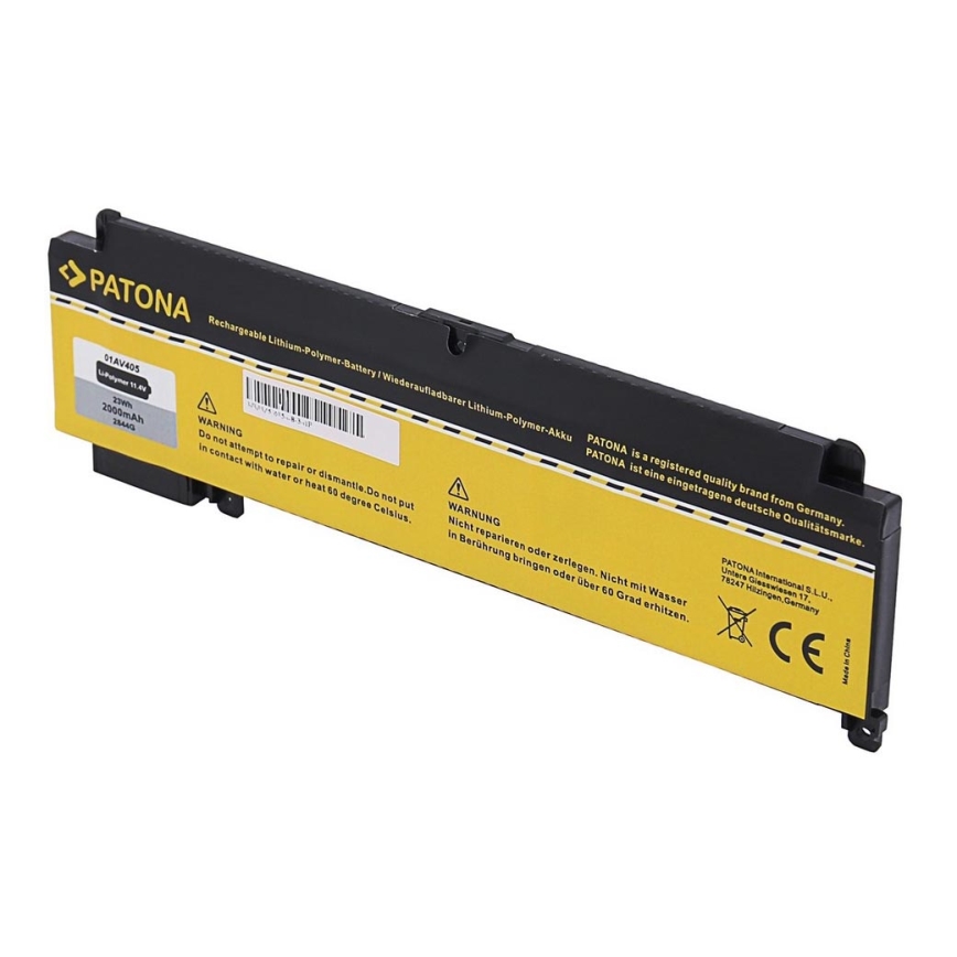 PATONA - Akumulators Lenovo Thinkpad T460S/T470S 2000mAh Li-Pol 11,4V 01AV405