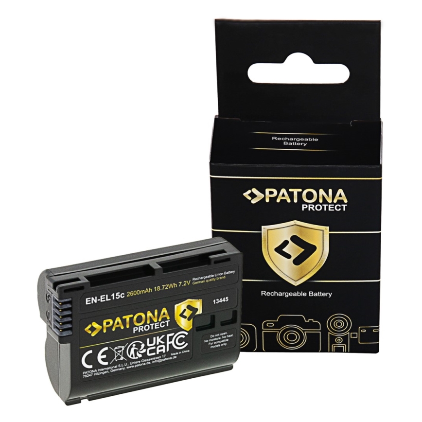 PATONA - Akumulators Nikon EN-EL15C 2600mAh Li-Ion Protect