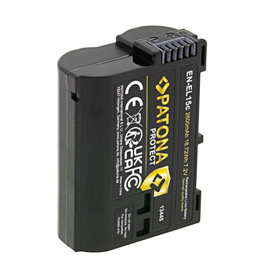 PATONA - Akumulators Nikon EN-EL15C 2600mAh Li-Ion Protect